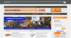 Desktop Screenshot of drukwerkdiscounter.com